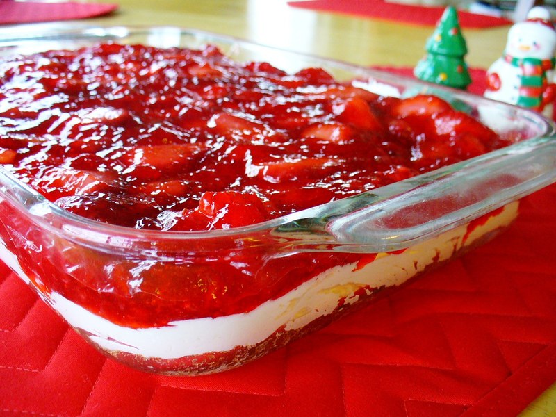 Strawberry Pretzel dessert Recipe by tony CookEatShare